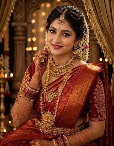 bridal makeup for flex printing