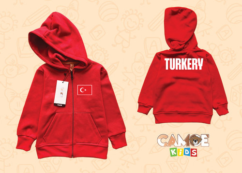 Kids Zipper Hoodie 06 Red.jpg
