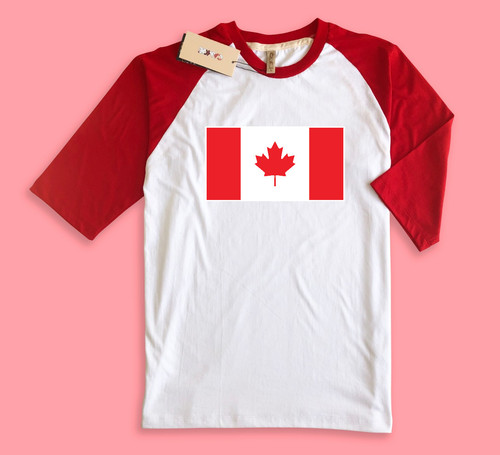 Raglan T Shirt 05 Red White.jpg