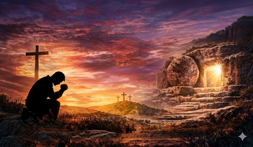 christian prayer background