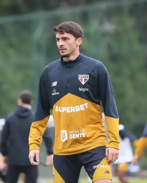 Pablo Maia realiza treino sem máscara e se aproxima do tão esperado retorno ao São Paulo