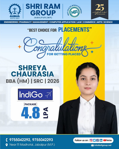 Congrats to Shreya Chaurasia of Shri Ram Group for her Placement at IndiGo.jpg