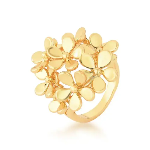 Anel dourado com flores blossom rain AN03050424DF (1).webp