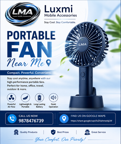 Portable Fan Near Me at Luxmi Mobile Accessories Hub.png
