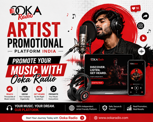 Artist Promotional Platform India – Grow Your Music Reach with Ooka Radio.png
