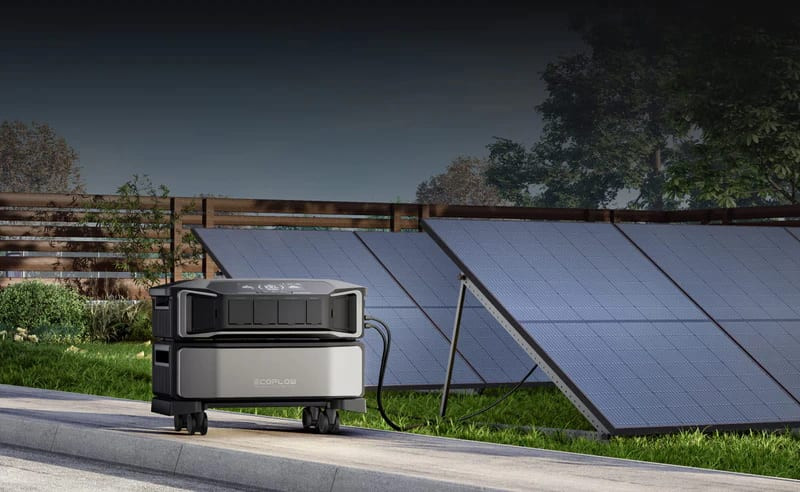 EcoFlow DELTA Pro Ultra với tính di động cao, lý tưởng cho các hoạt động ngoài trời như cắm trại