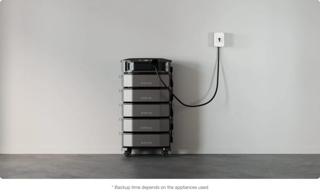 Màn hình hiển thị trực quan và các cổng kết nối đa dạng của EcoFlow DELTA Pro Ultra