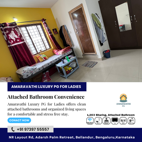 At Amaravathi Luxury PG for Ladies we focus on practical comfort that improves everyday living.