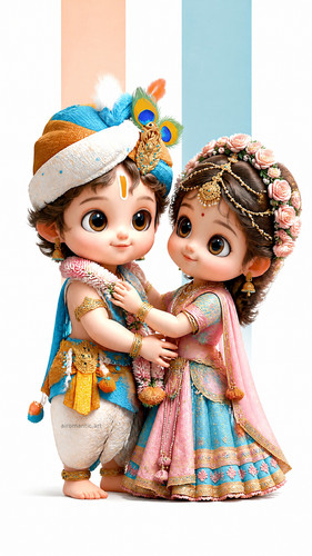 Goutam Ultra detailed 8K cute chubby Radha Krishna same outfits and ba 93c58a9d 1c5a 4844 ab75 fc355.jpg
