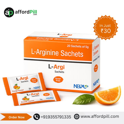 L-Argi Sachets 5GM for Daily Energy & Circulation Support.png