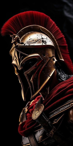 flex design background with red bg with spartan (5)