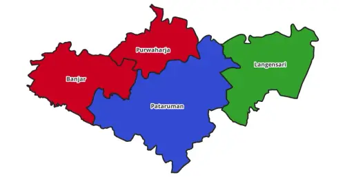 peta banjar