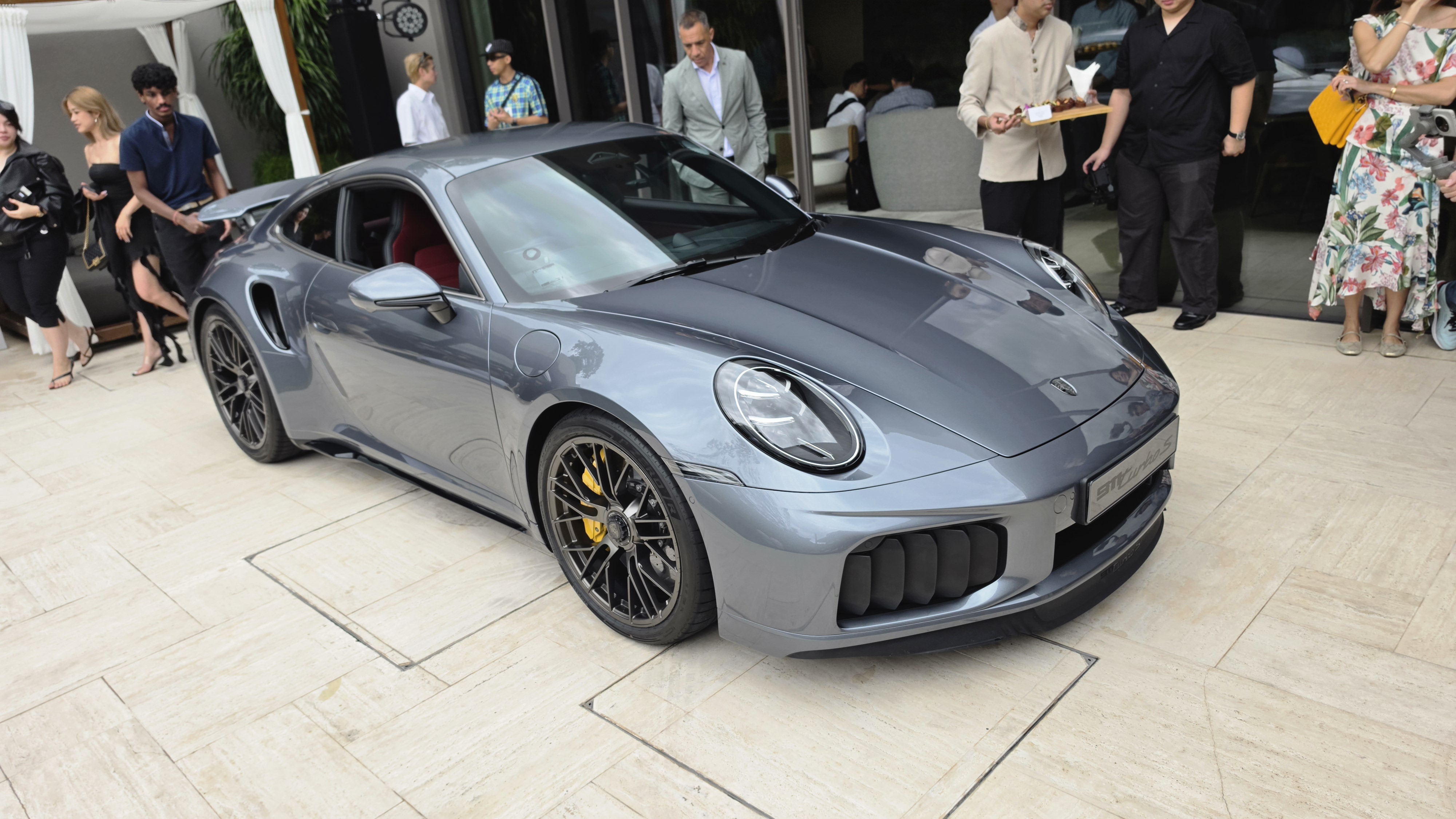 Porsche 911 Turbo S amongst invited guests at the House of Turbo