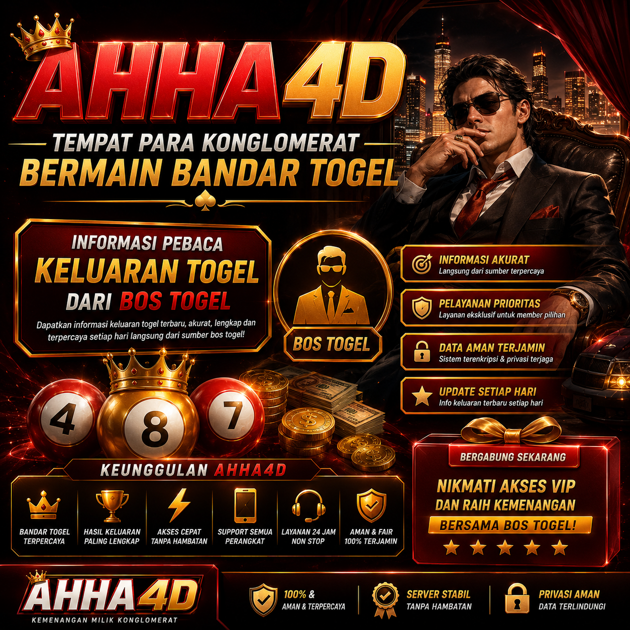 AHHA4D Premium Front Black 