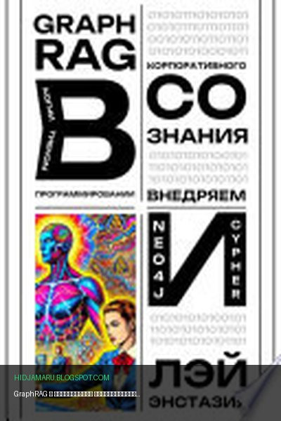 Обложка книги «GraphRAG в когнитивном программировании корпоративного сознания – внедряем Neo4j и Cypher» - Лэй Энстазия
