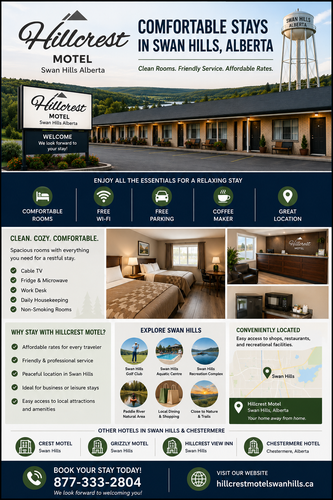 Hillcrest Motel Swan Hills Alberta – Comfortable & Affordable Hotel Stay Guide.png