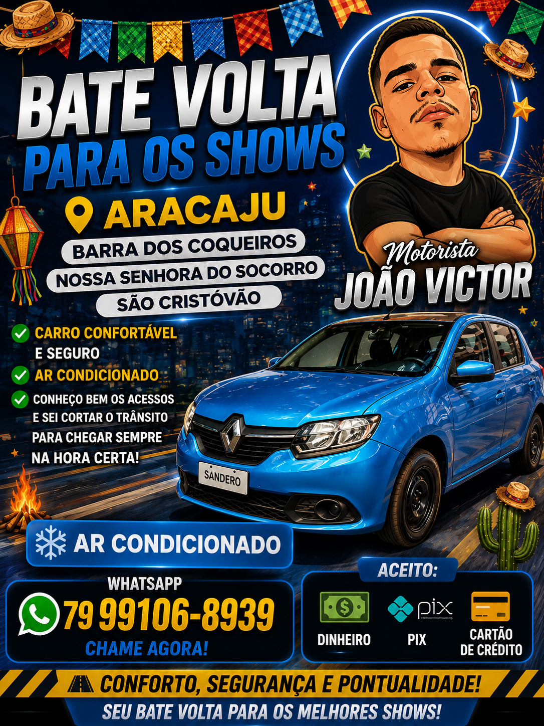 Foto de trabalho de João Macario no Indica Sergipe