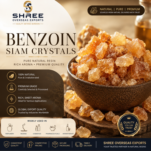 Benzoin Siam Crystals Manufacturer Your Trusted Source for Premium Natural Resin.png