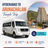 Reliable Hyderabad to Arunachalam Group Travel Services