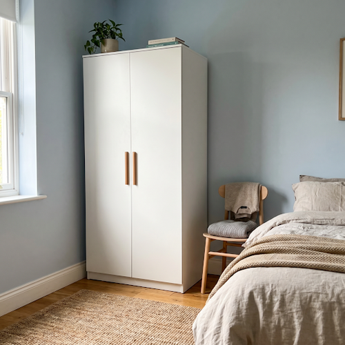 Blythe 2 door wardrobe with shelves and hanging rail.png