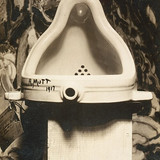 Marcel Duchamp, 1917, Fountain, photograph by Alfred Stieglitz