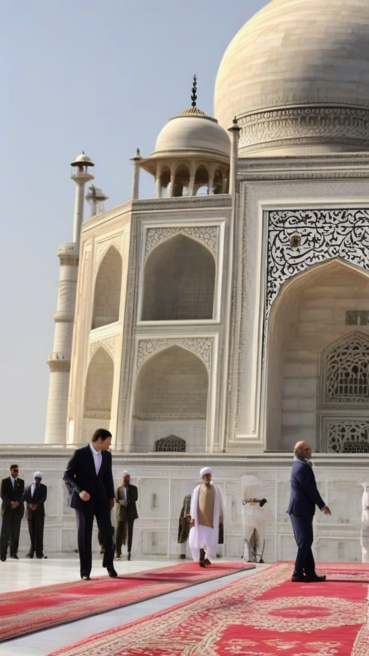 As Iran diplomacy picks up, Rubio tours Taj Mahal