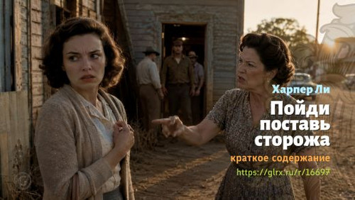 Читать краткий пересказ книги Харпер Ли «Пойди поставь сторожа». Пойди поставь сторожа, Ли, краткое .jpg
