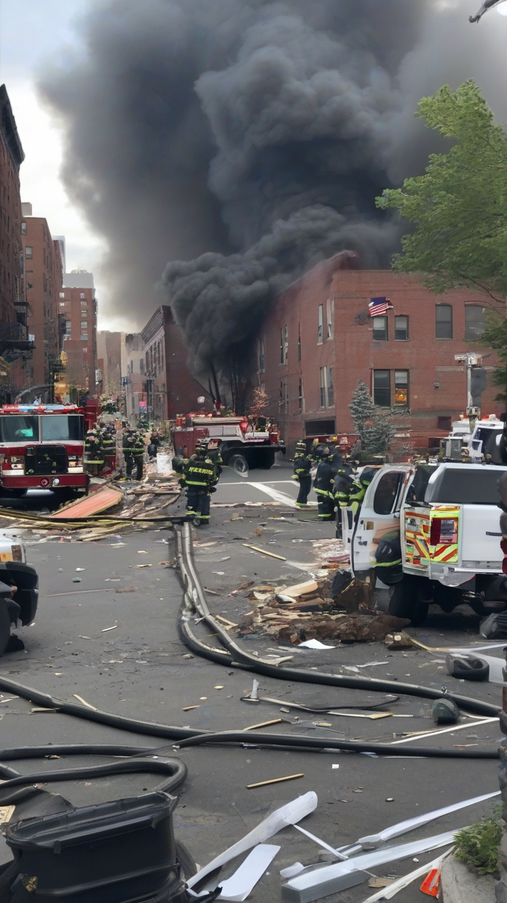 Investigators looking for cause of fatal New York explosion that also wounded over 30 firefighters