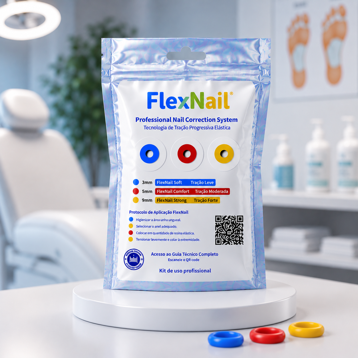 FlexNail — Sistema Profissional de Correção da Curvatura Ungueal