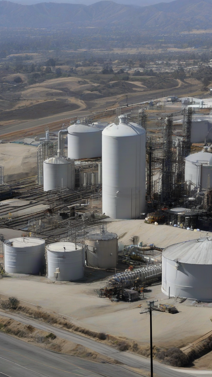Crack found in California toxic chemical tank could relieve pressure