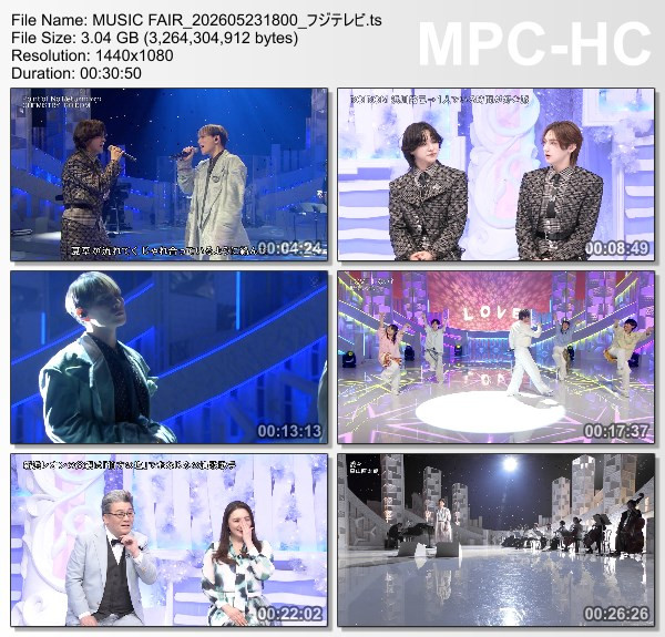 [TV-Variety] MUSIC FAIR – 2026.05.23
