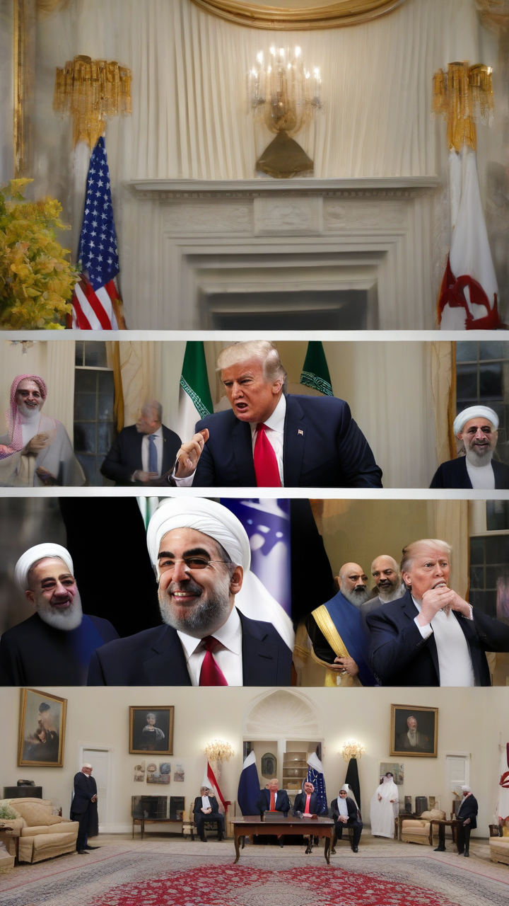 Trump tempers expectations of a Middle East deal with Iran