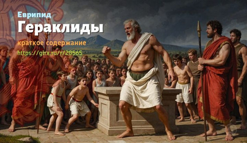 Читать краткий пересказ книги «Гераклиды» (автор:  Еврипид). Еврипид: «Гераклиды» Еврипида, краткое .jpg