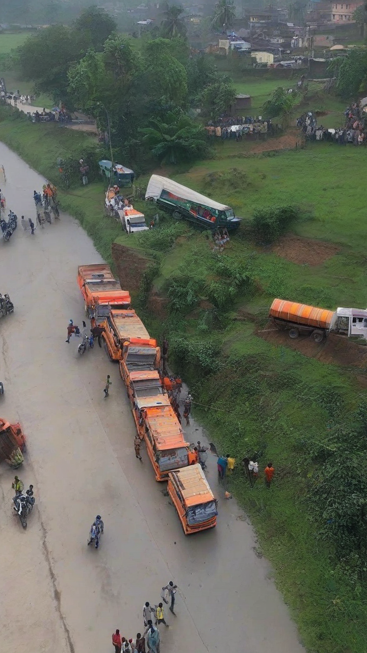 Truck overturns in central Bangladesh, killing at least 15 people