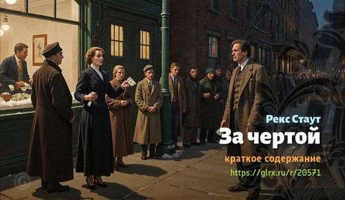Читать краткий пересказ книги «За чертой» (автор: Рекс Стаут). Рекс Стаут: «За чертой» Рекса Стаута,.jpg