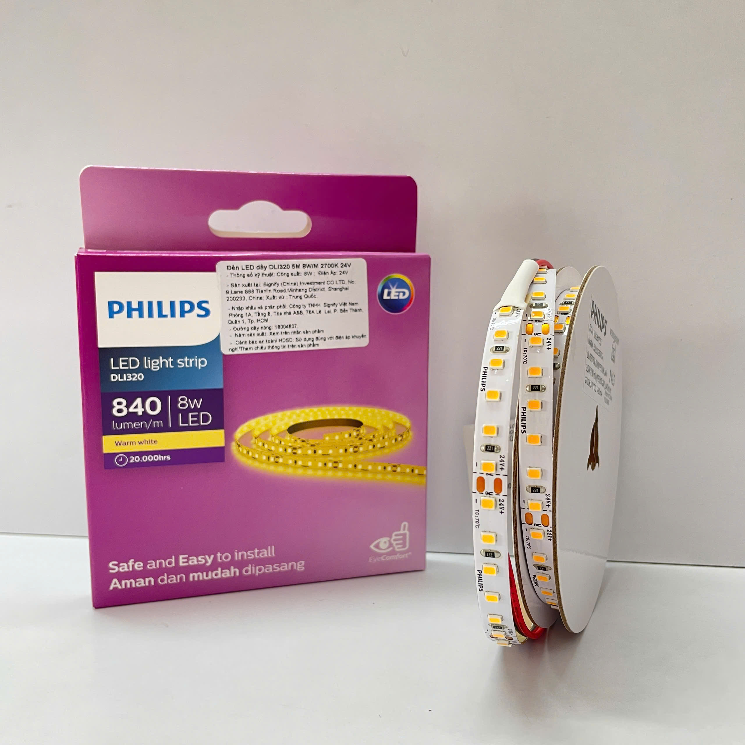 Đèn LED dây hắt trần Philips DLI320 5M