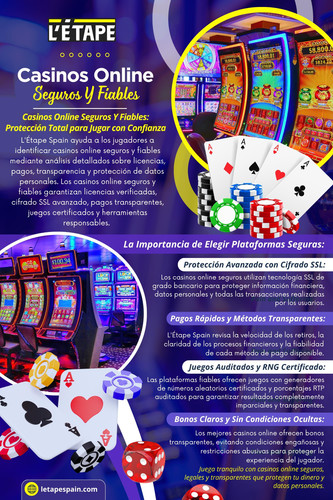Eso explica por qué muchos Casinos Online Seguros Y Fiables están priorizando cada vez más el desarrollo móvil. La experiencia móvil ya no es un extra. Ahora es una necesidad básica para competir online.

L'Étape Spain

Dirección: Carrer de Colón, 12, 46004 Valencia, Spain
Teléfono: +34963001122

Lee Nuestras Blogs:
https://letapespain.jimdofree.com/
https://medium.com/@letapespain/
https://6a1560dedb854.site123.me/

Más enlaces:
https://c8ke.me/letapespain
https://www.apsense.com/user/letapespain
https://disqus.com/by/letapespain/about/