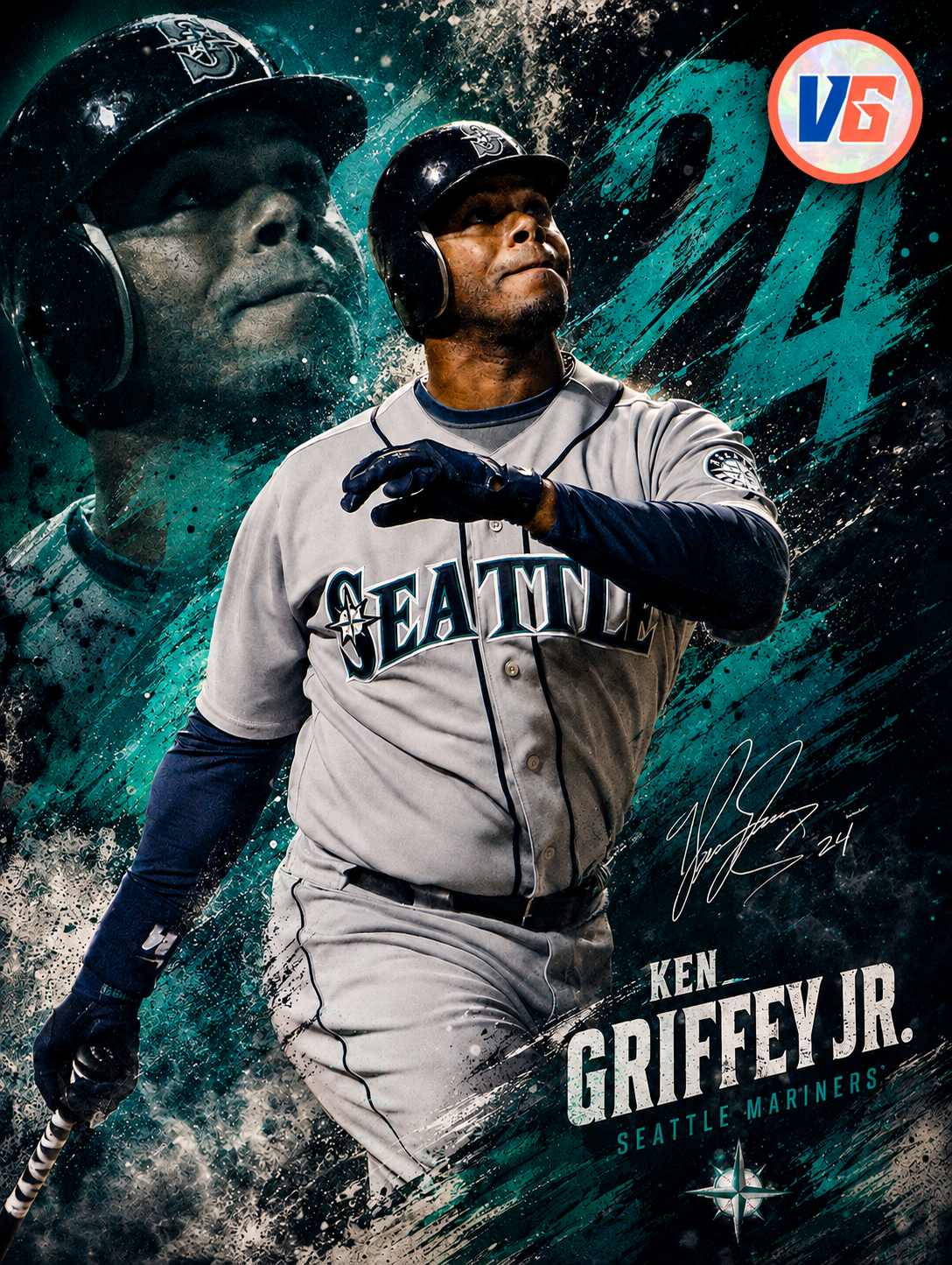 Ken Griffey Jr. card front