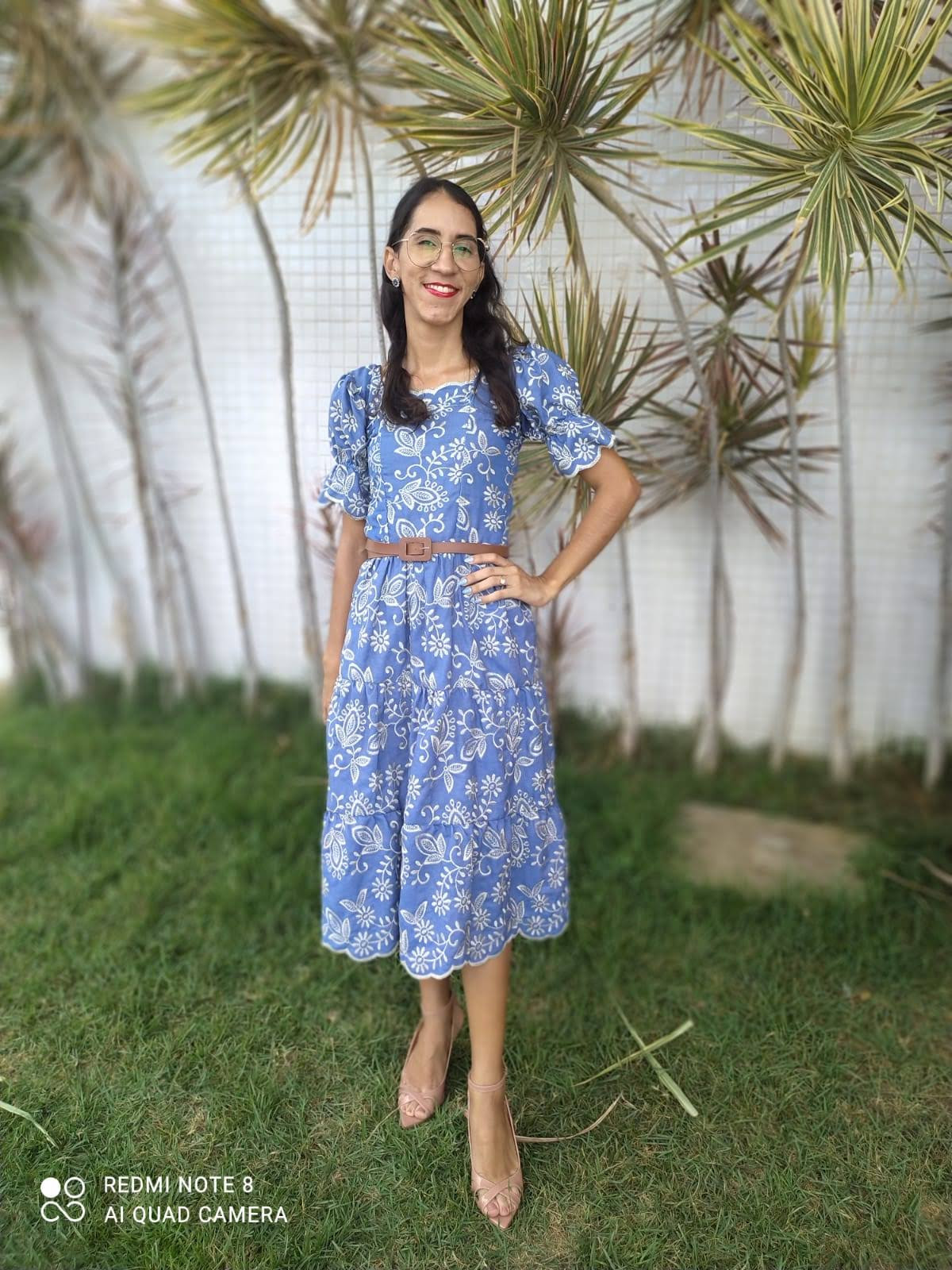 Foto de trabalho de Gislaine Lisboa no Indica Sergipe