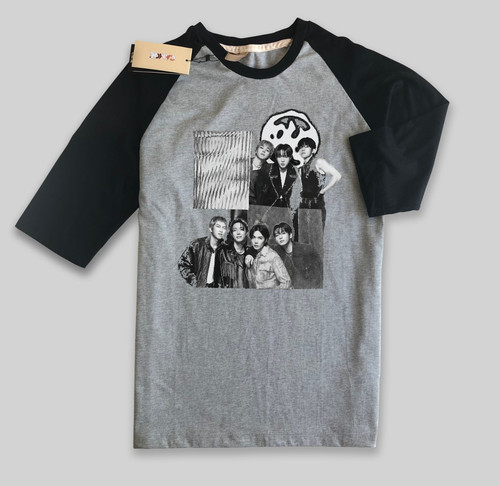Raglan T Shirt 05 Black Grey.jpg