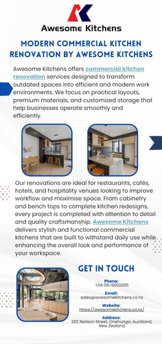 Modern Commercial Kitchen Renovation By Awesome Kitchens.jpg