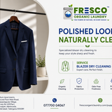 Refresh your favorite blazer with expert dry cleaning