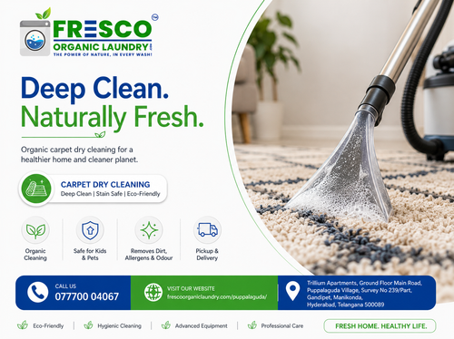 Refresh your home with expert carpet dry cleaning.