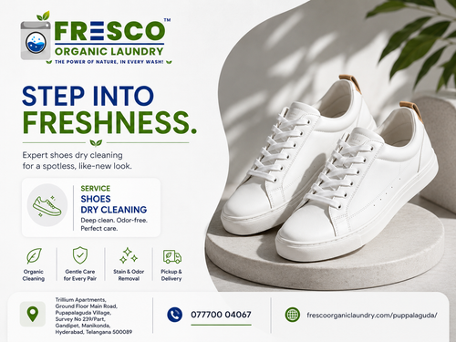 Professional shoe care helps maintain appearance and cleanliness for everyday footwear.