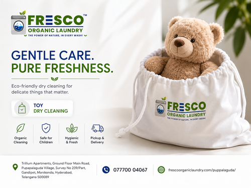 Refresh your child's favorite soft toys with expert toy dry cleaning.
