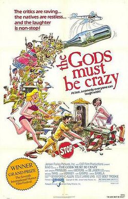 Gods must be crazyposter.jpg