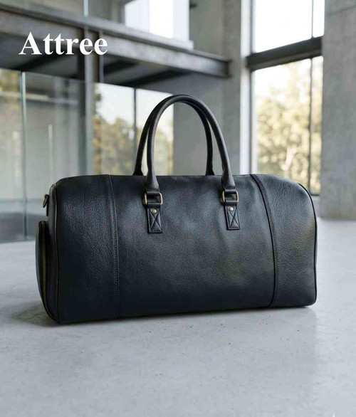 Stylish Leather Duffel Bags for Men| Attreestyle.jpg