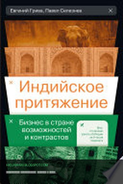 Обложка книги «Индийское притяжение: Бизнес в стране возможностей и контрастов» - Евгений Грива, Павел Селезнев