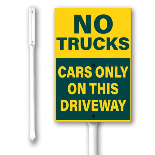no trucks gars only on this driveway.jpg