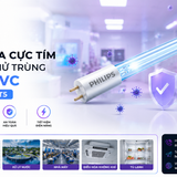 Bong den tia cuc tim diet khuan khu trung TUV Philips UVC 22cm TUV 4W G6 T5